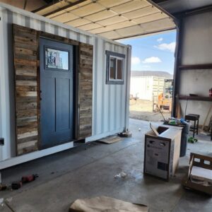 Moderne huiscontainer rustiek-nieuw